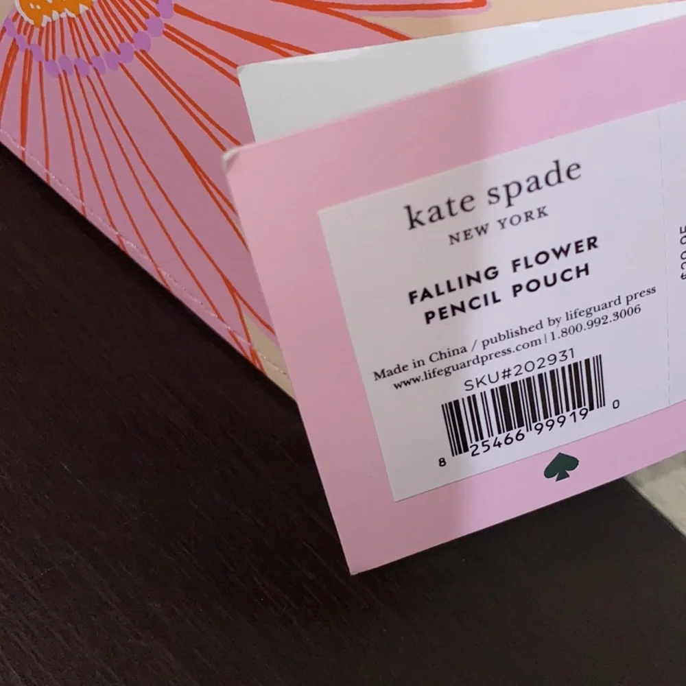 NWT Kate Spade ♠️ office supply pencil pouch set